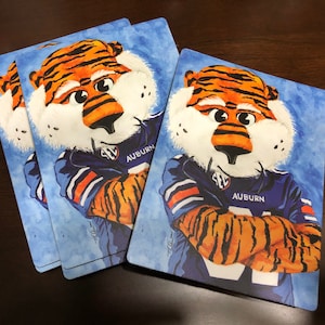 4x 5.5 Magnet of Aubie  painting