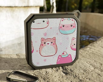 Kawaii Pink Cat Pattern Bluetooth Speaker | Outdoor Portable Speaker