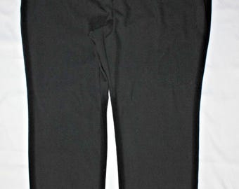 Worthington Curvy Fit Trouser Pants Women's Size 20W Black