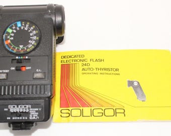 Soligor Dedicated Electronic Flash 24D Auto-Thyristor