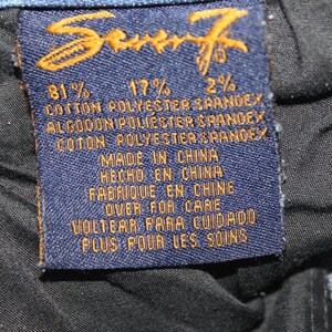 Womens SEVEN7 Rocker Slim Rhinestone Jeans Size 25 Dark Wash RN#109890 image 8
