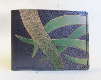 Leather Wallet / Slimline / ID Section/One of a kind