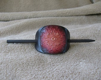 Leather Barrette / Small