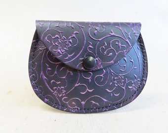 Leather Coin Purse.