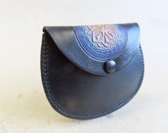 Leather Coin Purse.