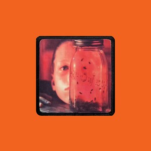 Alice in Chains Aufnäher – Fliegenglas – Bedruckt – 7,5 x 7,5 cm Quadrat – Neu