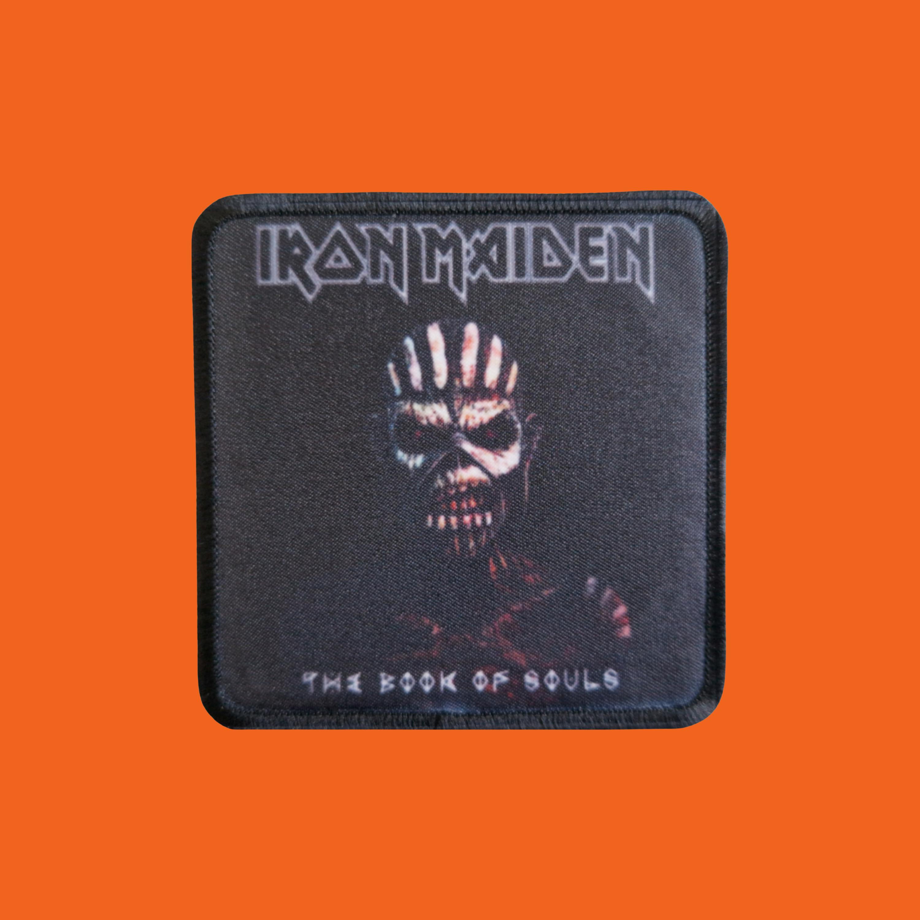 patch embroidered / écusson thermocollant Iron Maiden The Book Of Souls