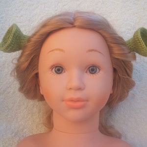PDF pattern only - Crochet Fiona&#39;s Ears Pattern - ( instant Download ). In English language.
