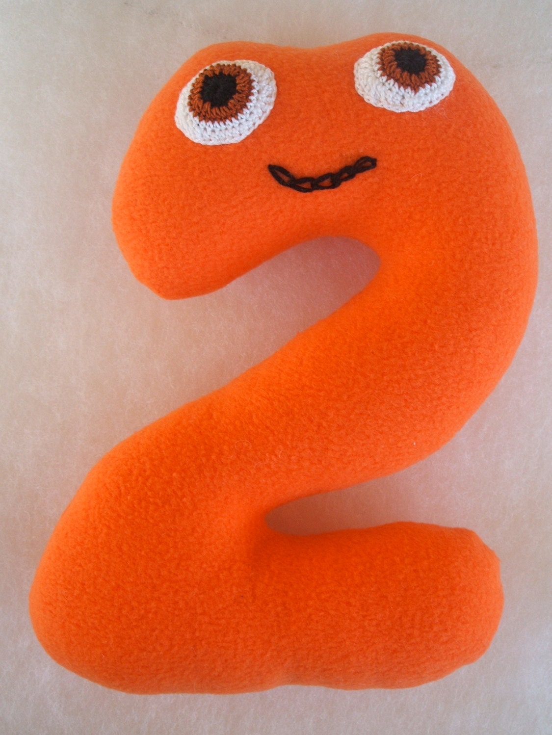 Handmade soft toy number set 0 to 9 large 9inch / 23 cm safe Etsy