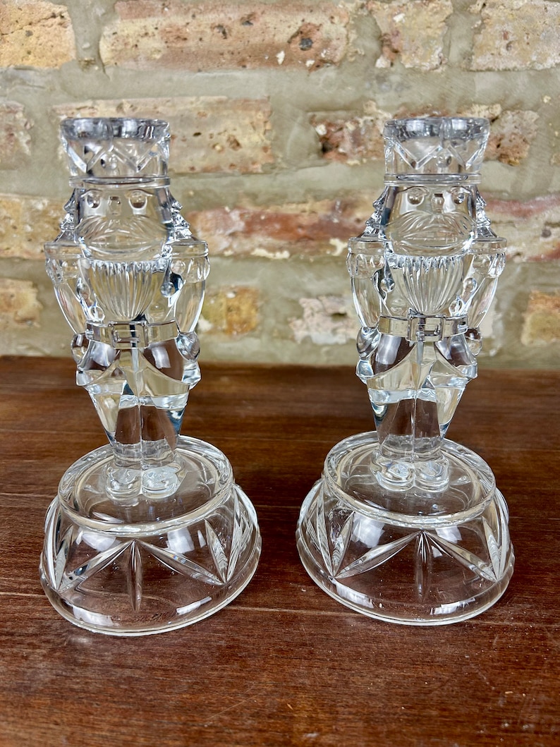 Nutcracker Candle Holder Set of 2 image 1