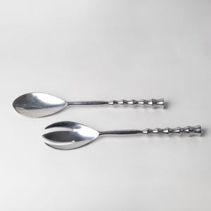 Salad Fork and Spoon Serving Utensils