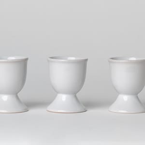 White Ceramic Egg Holders