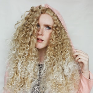 Blonde Lace Front Wig | Long Curly Blonde Wig | Ombre Blond Lace Front wig | Lionheart