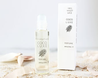 Coconut Perfume, Beachy Perfume, Tropical Perfume Colone Unisex, 100% Natural - Vegan - Cruelty Free