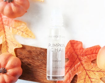 Pumpkin Spice Perfume, Autumn Perfume, Chai Fall Perfume Cologne, Unisex Perfume, 100% Natural - Vegan - Cruelty Free