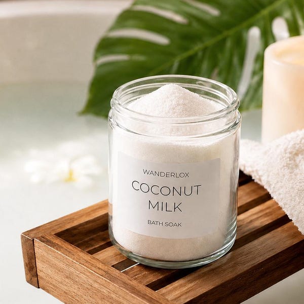 Coconut Milk Bath Soak