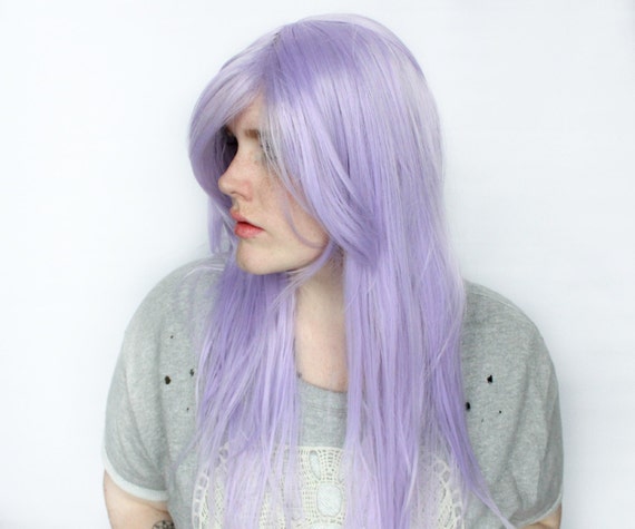 Purple wig cosplay online