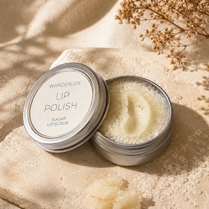 Sugar Lip Scrub · Vegan Lip Polish with Shea Butter Bild 1