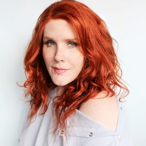 Auburn human hair wig, 24&quot; wig, lace front human hair wig, copper ginger wig, Brazilian hair 13 x 4 wig -- Flame and Flutter