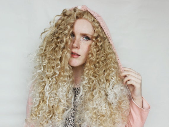 Blonde Lace Front Wig | Long Curly Blonde Wig | Ombre Blond  display picture 1