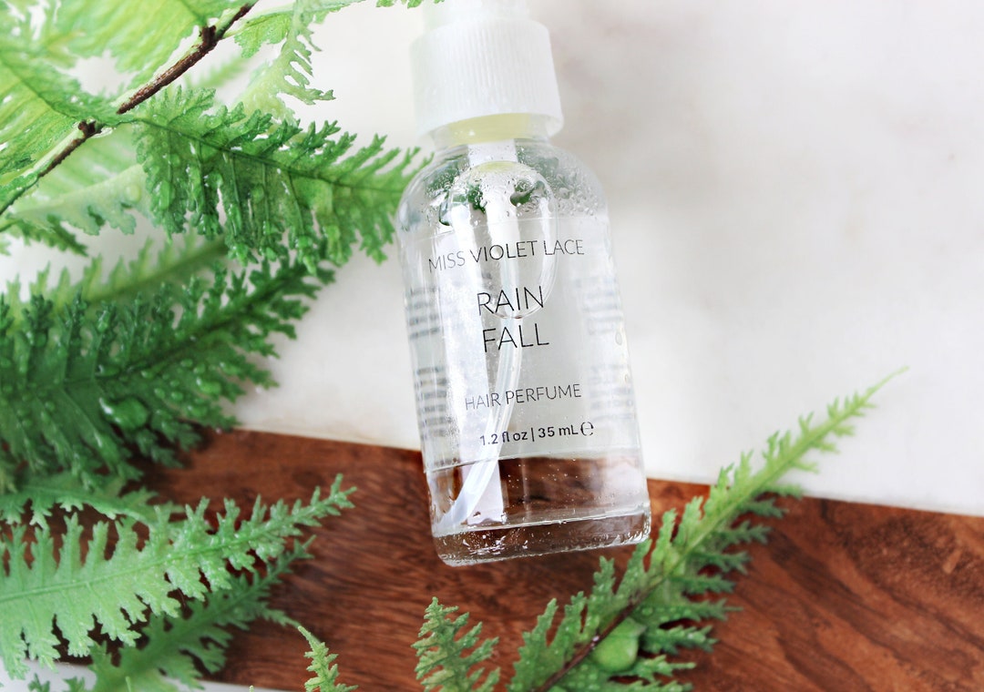 Hair Perfume, Vegan Hair Spray, Clean Perfume, Rain Perfume, Natural