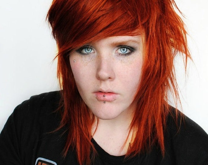 Orange Creamsicle / Human Hair Extension / Orange / Long Tie Etsy
