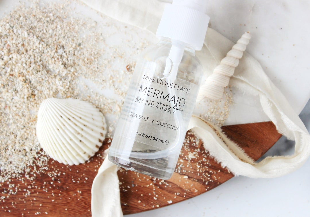 Coconut Wavy Hair Mist Vegan Hair Spray Natural Hair Spray Etsy