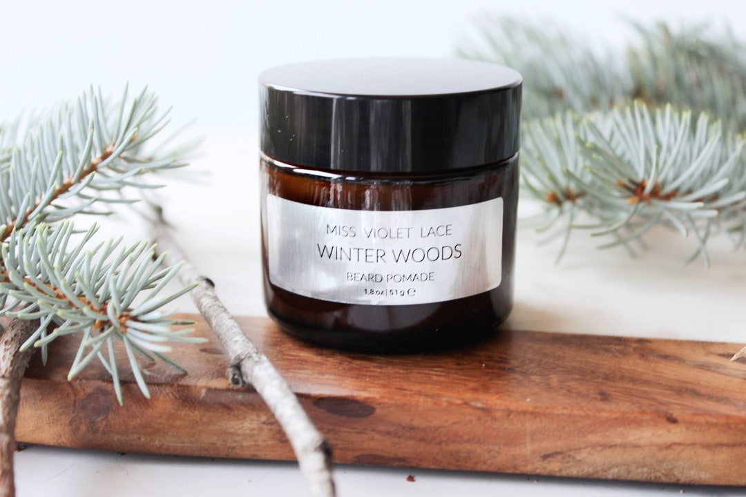 Vegan Beard Balm, Men's Facial Hair Cream, Beard Styling Balm, 100