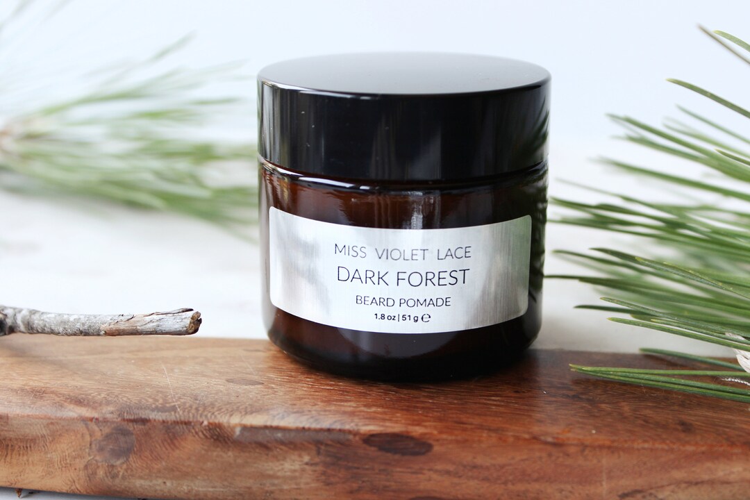 Vegan Beard Balm, Men's Facial Hair Cream, Beard Styling Balm, 100