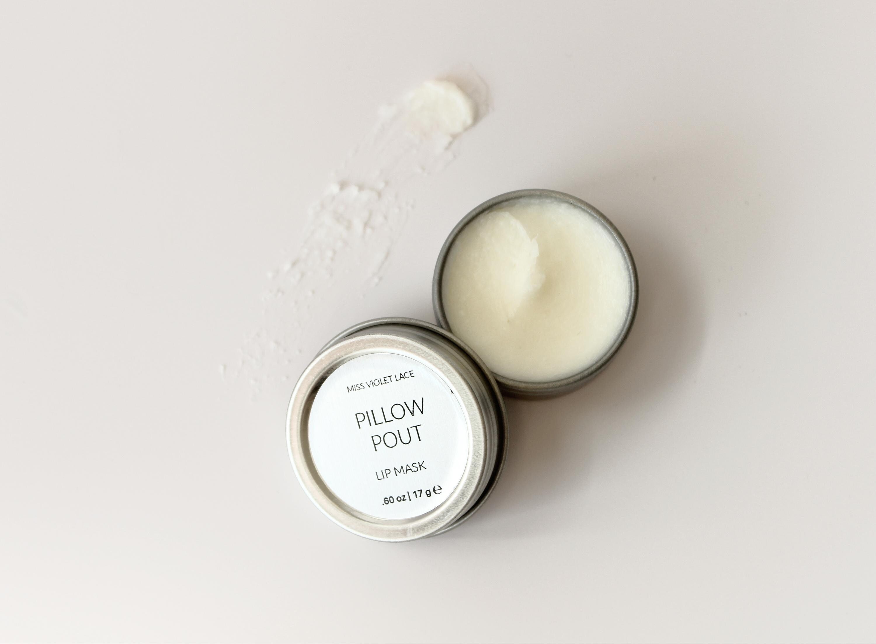 Lip Mask for dry, chapped and cracked lips, lip balm, 100% natural + vegan lip butter balm