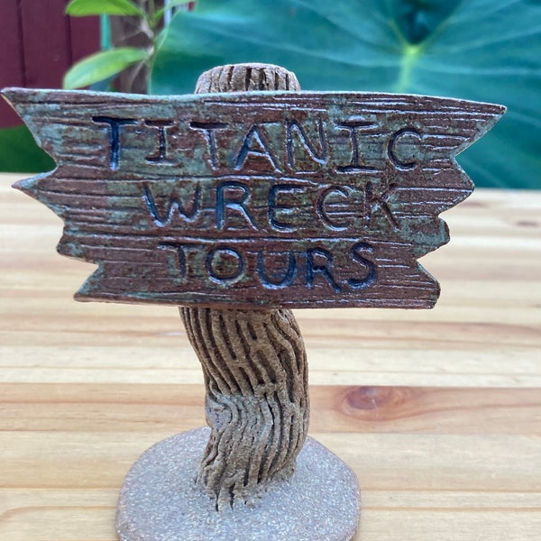 Titanic Fish Tank Decor Etsy