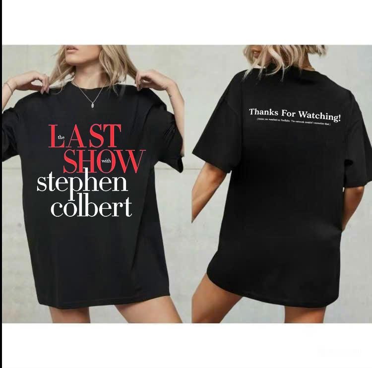 Discover The Last Show With Stephen Colbert 2026 T-shirt