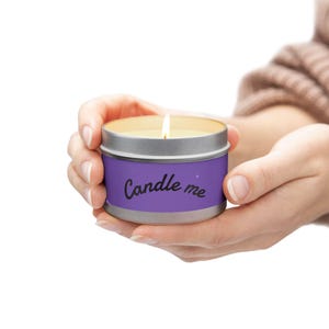 Charming Tin Candles for Cozy Spaces, Perfect Gift for Birthdays, Weddings, Relaxation, Home Decor, Aromatherapy