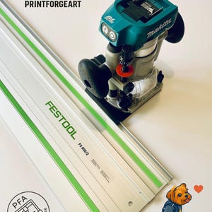 Makita Router DRT50 / RT0700 / RT0701  Adapter Based on Festool Guide Rail Track
