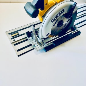 Dewalt DCS391/DCS565 Circular Saw Guide Rail Adapter: Straight Cuts image 1