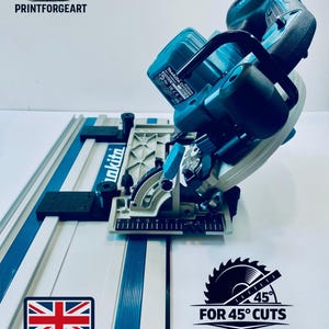 Makita DHS680 DHS680Z Circular Saw Adapter Base Makita Guide Rail Truck-Woodworking Tool