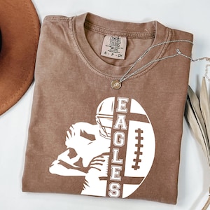 Comfort Colors® Vintage Eagles Shirt, Eagles Game Day Shirt, College Spirit Eagle Mascot shirt, Teacher Gameday Shirt, Tailgate Football Tee