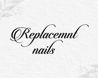 Message Me First | Replacements Nails | AnneNailArt