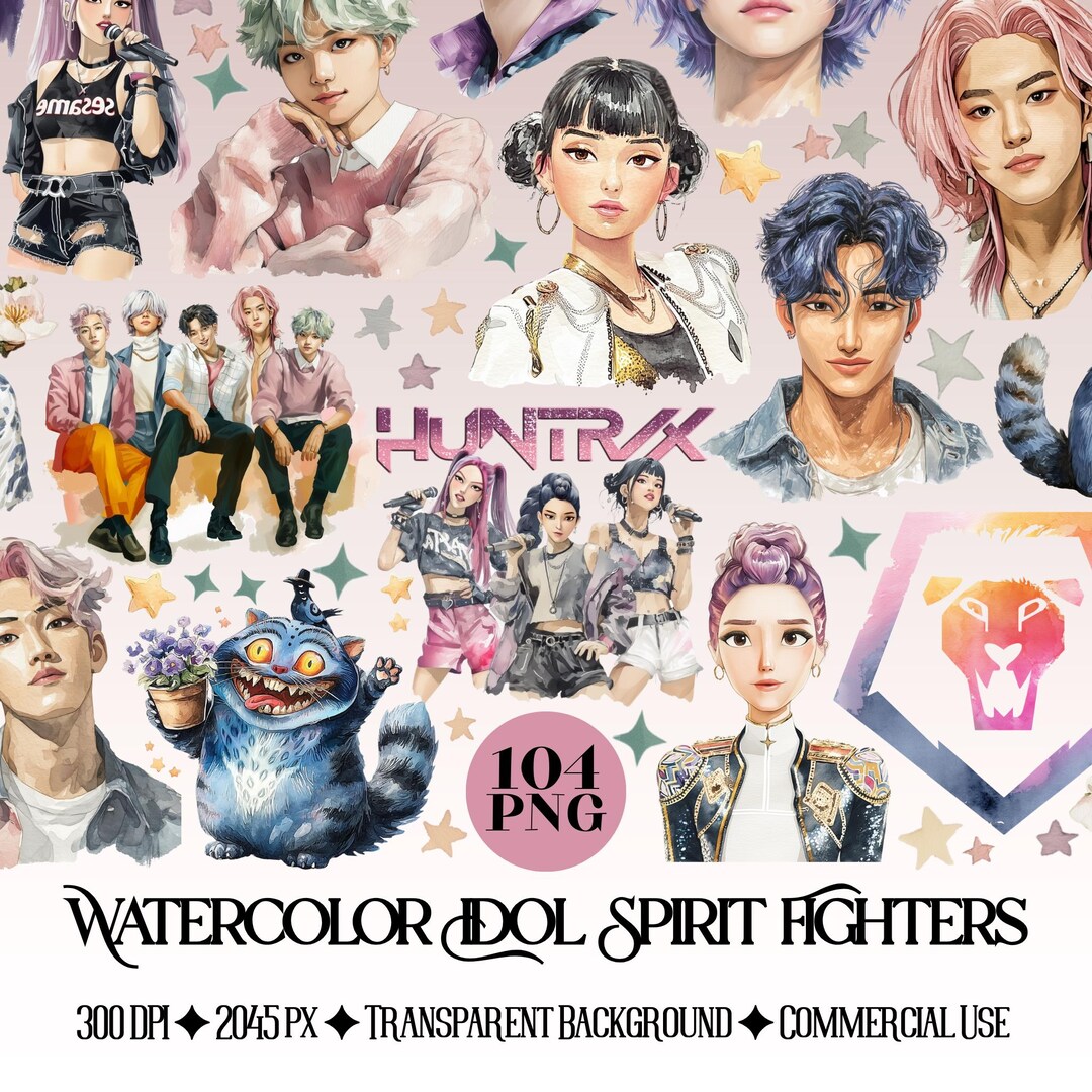 huntrix-kpop-demon-hunters-png-saja-boys-clipart-bundle-kpop-anime