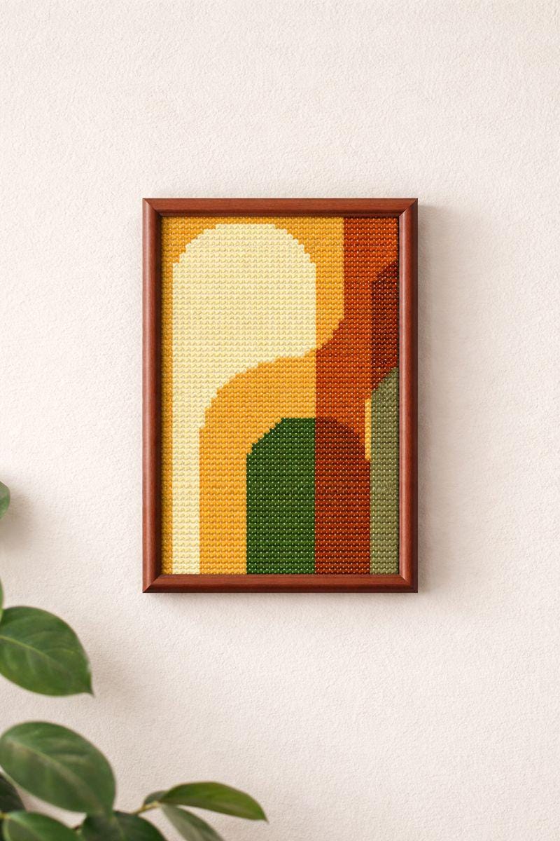 Mid Century Needlepoint Kits - Etsy display picture 3