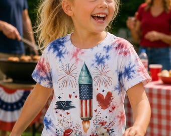 Patriotic Kids Fourth of July Shirt