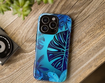 Tropical Floral Phone Case: Durable, Impact-Resistant, 3D Wrap
