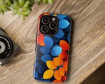 Floral Leaves Phone Case: Boho Nature iPhone & Samsung Cover