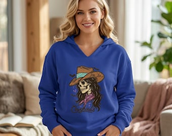 Cowghoul Hoodie | Westerse skeletkunst