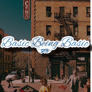 Djo Basic Being Basic Sticker