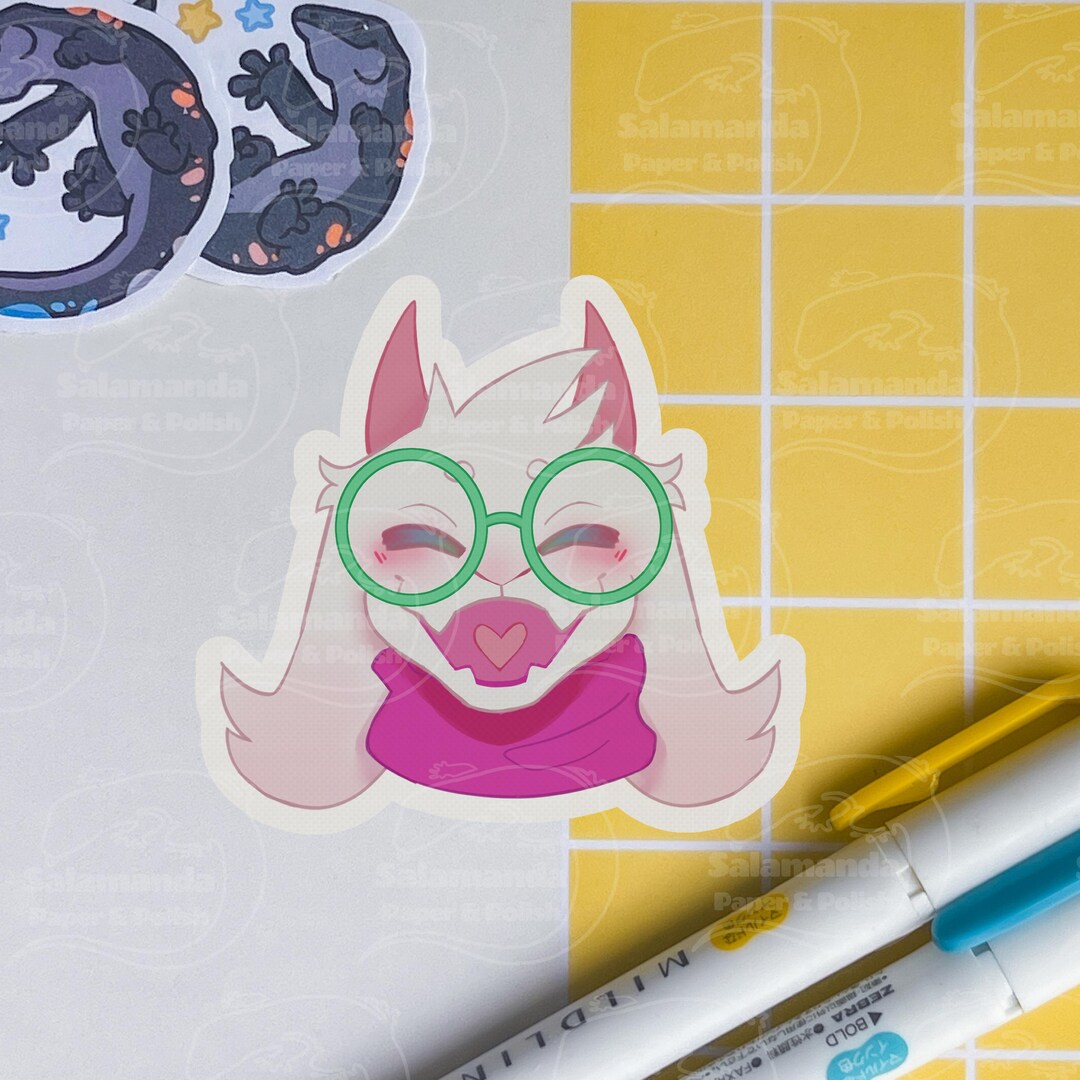 Dead Ralsei Sticker Ralsei Deltarune Sticker - Etsy