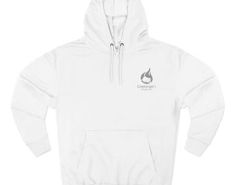 Sudadera con capucha Lineberger con bandera estadounidense desgastada / Ropa de rancho estilo western
