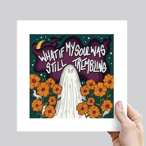 Brian Fallon Forget Me Not Soul Still Trembling Punk Lyric Art Print - Various Sizes