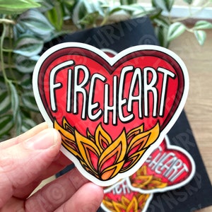 Glazen troon Aelin Fireheart Queen of Terrasen doorzichtige vinylsticker - officieel gelicentieerde SJM-merchandise