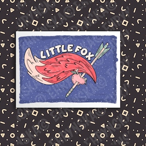 Officially Licensed Stephanie Garber Once Upon A Broken Heart Jacks Little Fox 5x7 Print